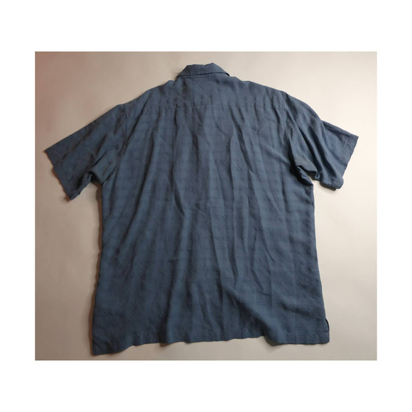 Johnston & Murphy Blue Casual Button Down Shirt - Picture 2 of 2